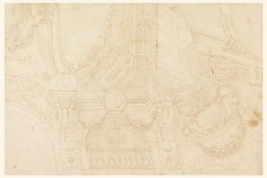 塗装天井、18世紀半ば